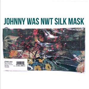 Johnny Was NWT silk mask